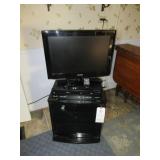 Samsung 22" Color TV, Magnavox DVD/VHS w/ Stand