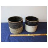 (2) Crocks (not perfect)