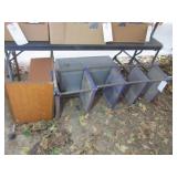 Shelf, Metal Table & File