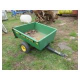 John Deer 34"x36" Utility Dump Trailer