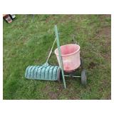 Earthway Spreader & Shovel