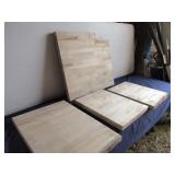 (4) Butcher Block Slabs