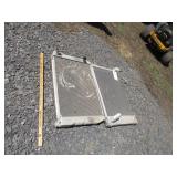 (2) Aluminum Radiators