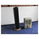 Electric Heater & Rotating Fan