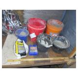 Buckets w/ Tile & Grout