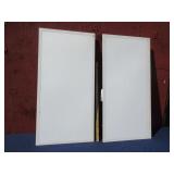 (2) LED Lights 24" x 48"