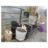 Greenhouse Supplies (shelving not included)