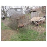 (9) Mixed Length Fence Panels