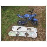 "Hyper" Kids Bike & Snowboards