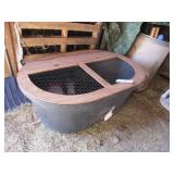 Chicken Brooder w/ Heat Light, Feeder & Waterers