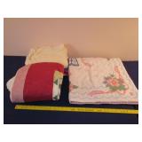 Hand Embroidered Youth Blanket, Material & Blanket