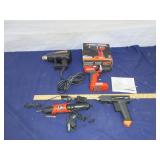 B & D Drill, Wagner Heat Gun, B & D Glue Gun