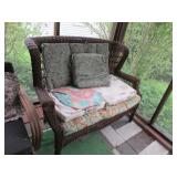 Wicker Setee