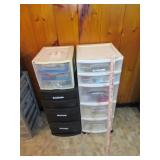 (3) Cabinets w/ Quilting & Craft Supplies