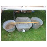 Galvanized Wash Tubs