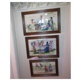 (3) Wall Hangings