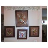 (4) Wall Hangings