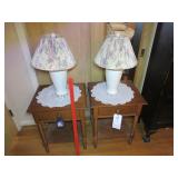 (2) Stands w/ Lamps