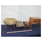 Stand & (3) Stools