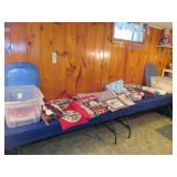 (2) Totes w/ Blankets & Material