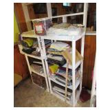 (2) Shelves w/ Material