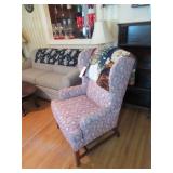 Wingback Upholstered Chair