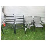 (4)  Lawn Chairs
