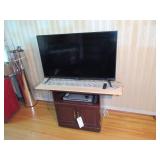 Vizio 50" Color TV, Phillips DVD Player & Stand