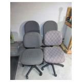 (4) Office Chairs