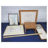 Wall Hangings & Small Stand