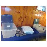 (2) Totes w/ Contents