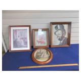(4) Framed Prints
