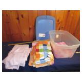 Tote w/ Blankets