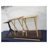 (2) TV Trays & Table Parts