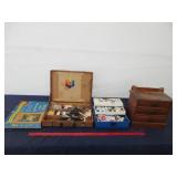 Dollhouse Dresser & Art Supplies