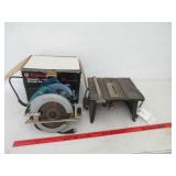 Makita Circular Saw & Small Table Saw