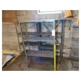 (3) Metal Shelves