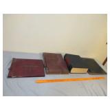 Scrapbook & Empty Stamp Book