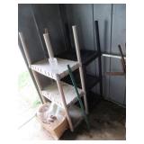 (2) Plastic Shelves