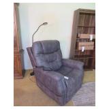 Suede Power Reclining Lift Chair