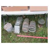 Hav-A-Hart Trap, Minnow Bucket & Lantern