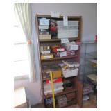 Shelf w/ Sewing Supplies