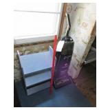 Hoover Vacuum & Small Shelf
