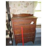 Oak Dresser w/ Contents