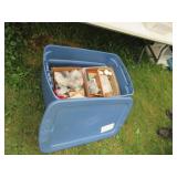 Tote w/ Sewing Supplies