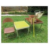 Card Tables & Chair