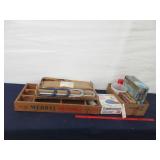 Vintage Lunch Box, Horse Shoes, Etc.