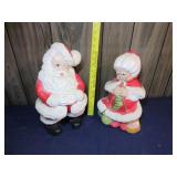 Atlantic Mold Ceramic Santa & Mrs Claus