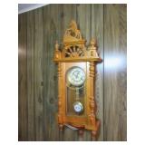 Oak Wall Clock