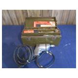 Toolbox w/ Electric Drill